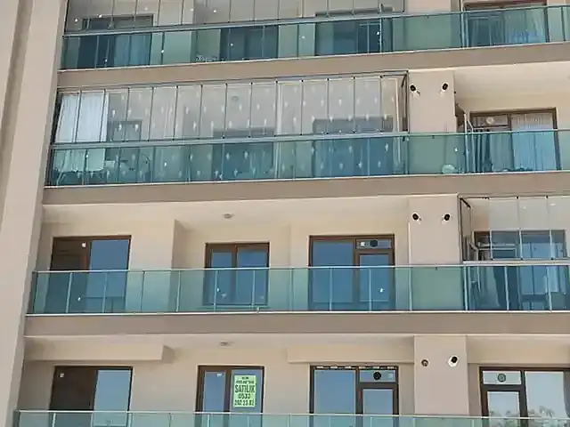 doğanhisarda vermiş olduğumuz cam balkon hizmetinin dış cepheden görseli